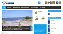 Desktop Screenshot of frimanresor.fi